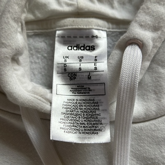 EUC Adidas White Sweatshirt - Picture 2 of 2